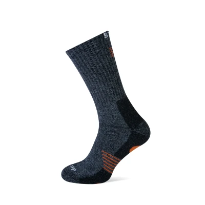 Image de Stapp Techno Chaussettes Bamboo Gris Orange 39 42