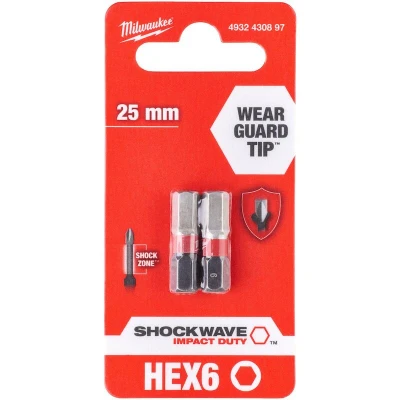 Afbeelding van MILWAUKEE 4932430897 Schroefbit gereedschapsstaal