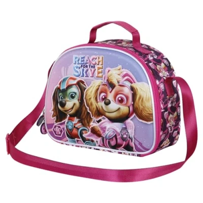 Afbeelding van Paw Patrol Mighty 3D lunchtas, roze, 25,5 x 20 cm, Pink Mighty, One Size, Roze lunchtas