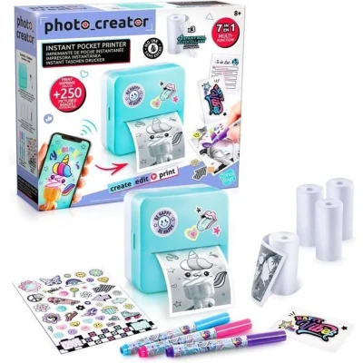 Afbeelding van Canal Toys Photo Creator Instant Pocket Printer Thermisch en economisch printen CLK 017