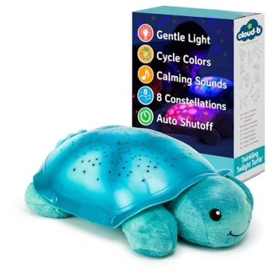 Afbeelding van CLOUD B Twinkling Twilight Turtle, Aqua (CB7323 T2P), zwart