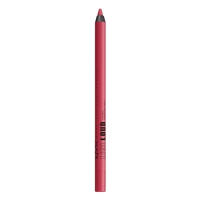 Image de NYX Professional Makeup Crayon à Lèvres Mat, Sans transfert, Waterproof, Bavure, Longue Tenue, Line Loud, 12 On A Mission