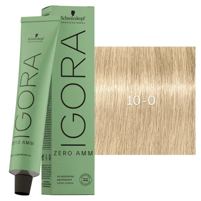 Afbeelding van Schwarzkopf Igora Zero AMM 10 0 60ml Haibu by Kapperskorting.com