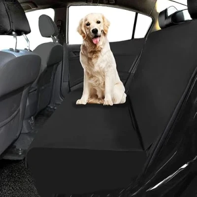 Afbeelding van Ferocity Hondenautodeken, gewatteerd, voor achterbank en kofferbak, autodeken honden, eenvoudig, klein, glad [115]
