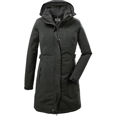 Afbeelding van KOW 165 Parka Outdoor Jack Dames Dark Olive 390 36