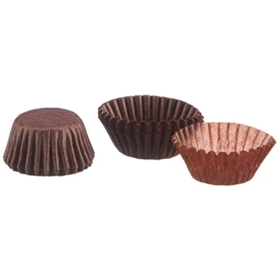 Afbeelding van Ibili 729204 Praline bakvorm (100 stuks), papier, bruin, 4 cm, x 2 cm