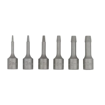 Afbeelding van SONIC 801206 Schroevenuitdraaier 3/8 2mm, 3mm, 4mm, 6mm, 8mm, 10mm in kunststof houder