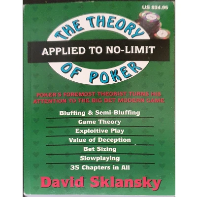 Afbeelding van The Theory of Poker Applied to No Limit
