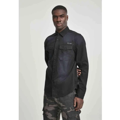 Afbeelding van Brandit Hardee Overhemd, Heren, Maat: Large, Black