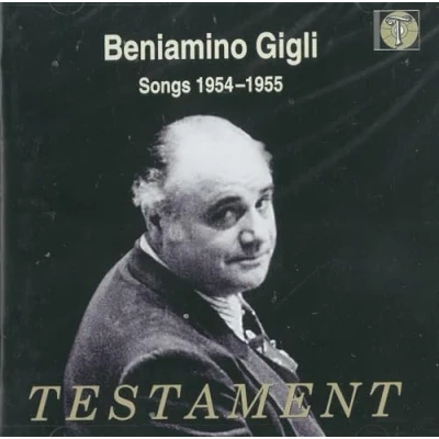 Afbeelding van Beniamino Gigli Songs (1954 1955)
