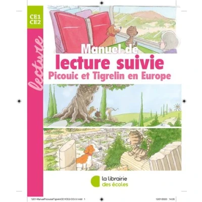 Image de Manuel de lecture suivie CE2 Picouic et Tigrelin en Europe (2023)