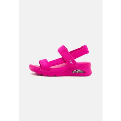 Afbeelding van Skechers Uno Fun Stand Dames Sandalen Roze