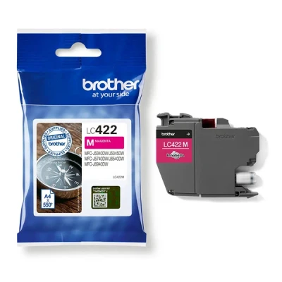 Image de Brother Lc422m 550 Pages Magenta