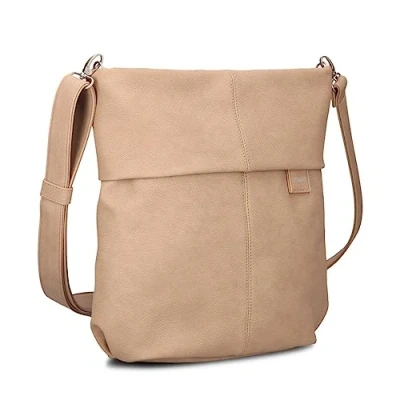 Afbeelding van ZWEI® M12 Mademoiselle Schoudertas 100%PU Sand