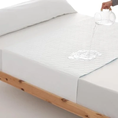 Afbeelding van Lot de 2 protections matelas imperméables et réutilisables pour adultes 4 couches Plus 200 lavages Fabriqué en Espagne