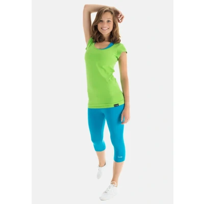 Afbeelding van Winshape Tshirt print, Dames, Maat: Medium, Apple green