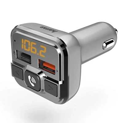 Image de Hama Transmetteur Fm Avec Bluetooth &amp; Fonction Mains Libres (00014165)