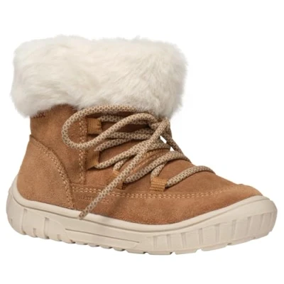 Afbeelding van Geox OMAR Babyschoenen voor kinderen, Maat: 24, Whisky Leer en textiel