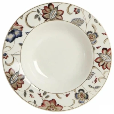 Afbeelding van Diep bord Queen&#039;s By Churchill Jacobean Gebloemd Keramisch Porslin 22,8 cm (6 Stuks)