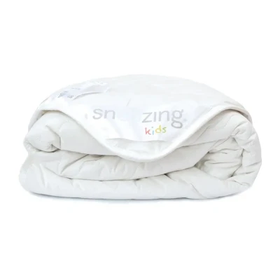 Afbeelding van Snoozing Rhodos Katoenen Kinderdekbed Junior 120x150 cm Wit