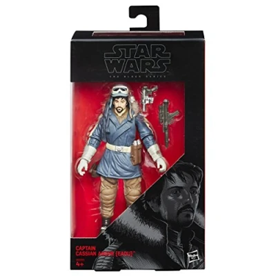 Afbeelding van Star Wars B9395 De Zwarte Serie Kapitein Cassian Andor Eadu