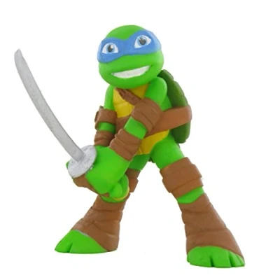 Afbeelding van Comansi Speelfiguur Ninja Turtles Leonardo 9 Cm Groen