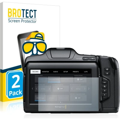 Afbeelding van BROTECT Screenprotector voor Pocket Cinema Camera 6K Pro / G2 Folie Beschermfolie matte (2 Stuks)