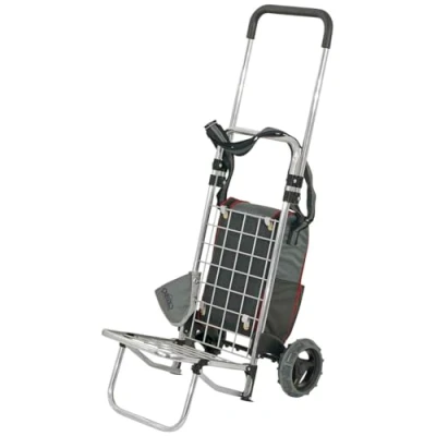 Afbeelding van Crespo AL 120 Trolley Met Koeltas Grijs Accessoires