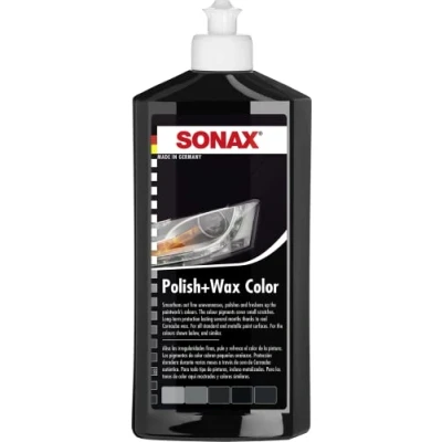 Image de Sonax 296.100 Polish &amp; Wax noir 500ml