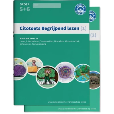 Afbeelding van Citotoets Begrijpend lezen 1 en 2 Groep 5 6