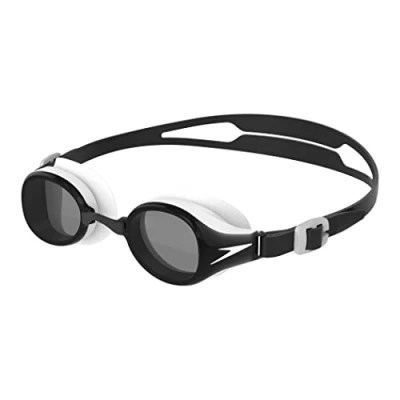 Afbeelding van Speedo Junior Hydropure zwembril, uniseks, kinderen, zwart/wit/rook, eenheidsmaat