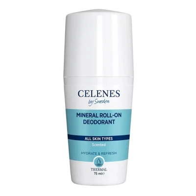 Afbeelding van 3x Celenes Thermal Mineral Roller Deodorant Alle Huidtypes 75 ml