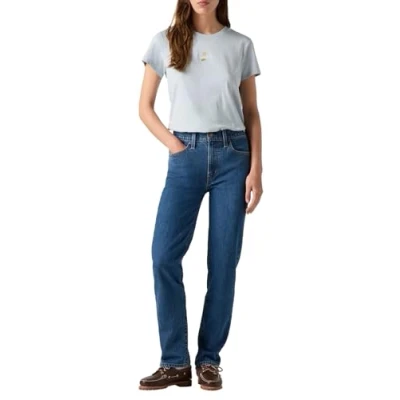 Image de Levi&#039;s Jean 724 coupe droite pour femme, Mosey Mid Stone, 33W / 32L
