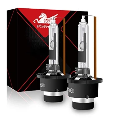 Afbeelding van WinPower D2R Xénon Lamp van HID conversiekit 35W 4300K Warm wit Metallic Stents 12V Autokoplamp, 2 Lampen