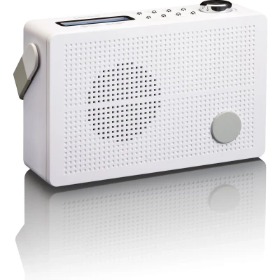 Afbeelding van Lenco PDR 030WH Draagbare DAB+/FM Radio met wekkerfunctie Wit White