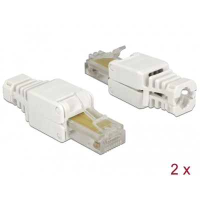 Afbeelding van DeLOCK RJ45 plug Cat.5e UTP toolfree