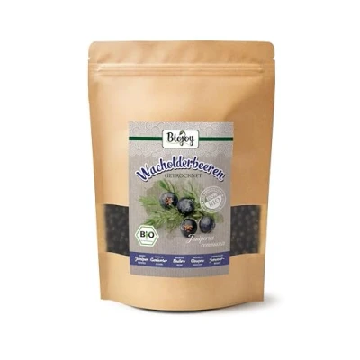 Image de Biojoy Baies de Genièvre BIO (250 g), séchées et entières, Thé Genévrier (Juniperus communis)