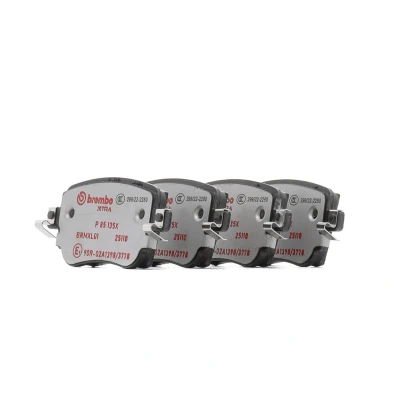 Afbeelding van Brembo Remblokset P 85 135X