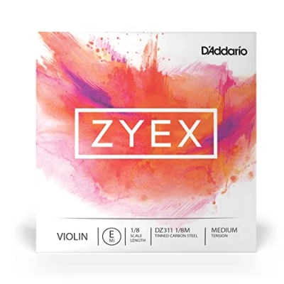Image de D&#039;Addario Zyex Corde pour violon seul E Cordes 1/8 Scale