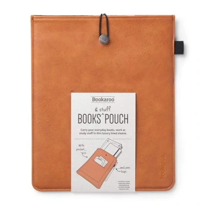 Afbeelding van Bookaroo Book &amp; Stuff Pouch Brown