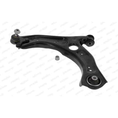Afbeelding van MOOG VO WP 16803 Draagarm Onder, Vooras links Driehoeksdraagarm Plaatstaal VOLKSWAGEN: Polo VI, SEAT: Arona, AUDI: A1 Sportback