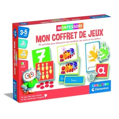 Afbeelding van CLEMENTONI Montessori educatief spel voor kinderen, leren met plezier, ontwikkeling van de motoriek, gemaakt in Italië, vanaf 3 jaar, 52802, Multicolroe