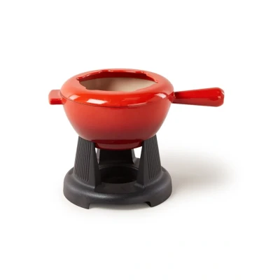 Afbeelding van Le Creuset Gietijzeren Fondueset In Kersenrood 20cm 2l