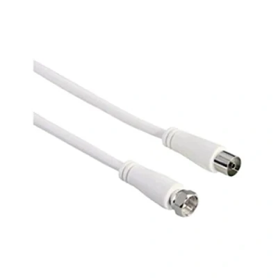 Afbeelding van Hama 00122527 coax kabel 10 m F Wit