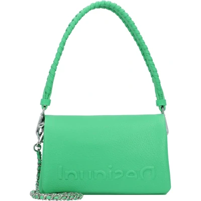 Afbeelding van Desigual Bag_HALF Logo 23 DorTMUND 2000 zwart dames, Groen