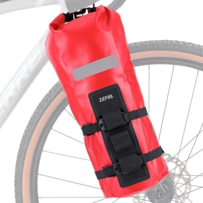 Afbeelding van ZEFAL fietstas Dry Bag 6 liter + Z Adventure Cage fietstassen voor bagagedrager of vork waterdichte fietsaccessoires Gravel Bike