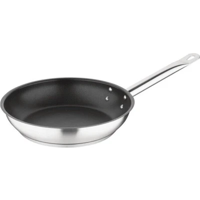 Afbeelding van Vogue Platinum Plus Teflon Anti Aanbak RVS Koekenpan 24cm FC096 Horeca &amp; Professioneel