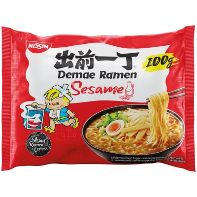 Afbeelding van Nissin Demae 30 x 100 g sesam instant pasta