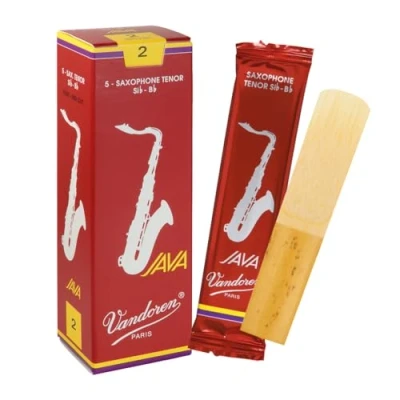 Image de vandoren Anches de saxophone tenor java rouge filed red cut 2 sr272r
