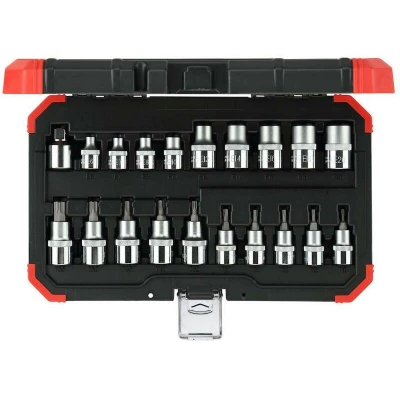 Afbeelding van Gedore red Dopsleutelset 1/2 Inch TX Zilver 20 delig